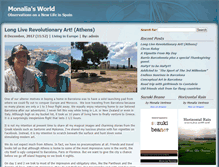 Tablet Screenshot of monalia.com